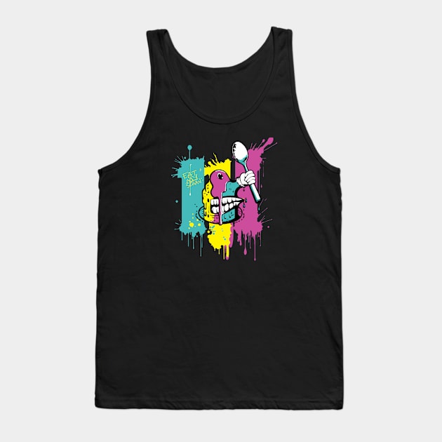 See you Spoon! Tank Top by SCRAN Art